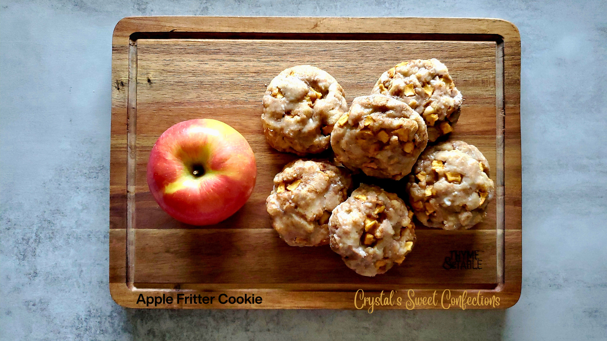 Apple Fritter Cookie
