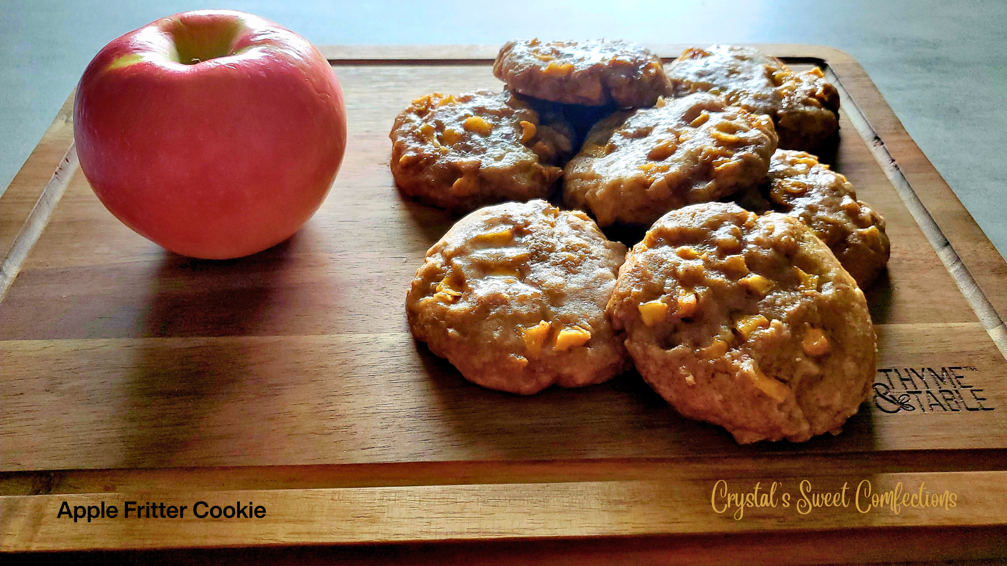 Apple Fritter Cookie