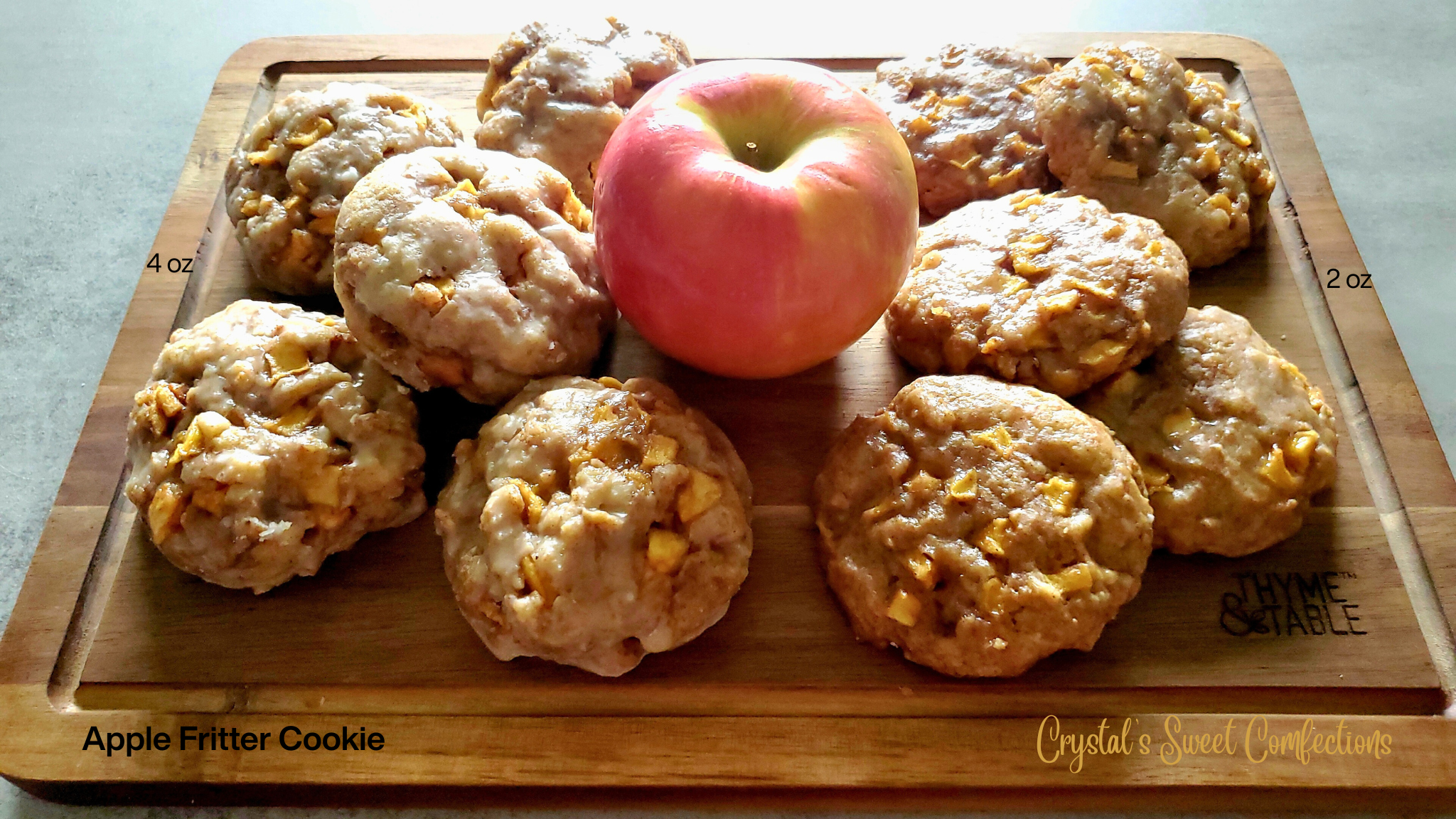Apple Fritter Cookie