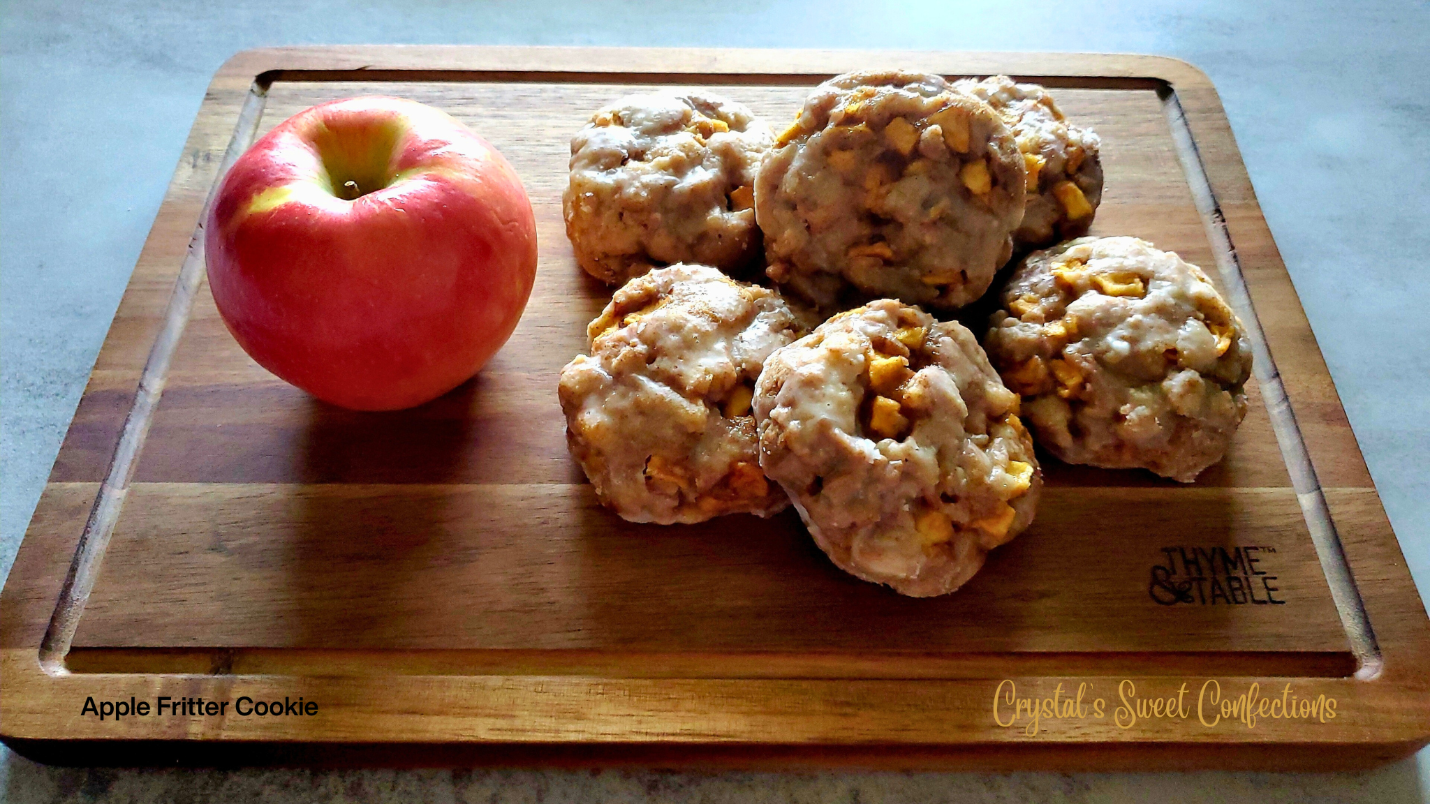 Apple Fritter Cookie