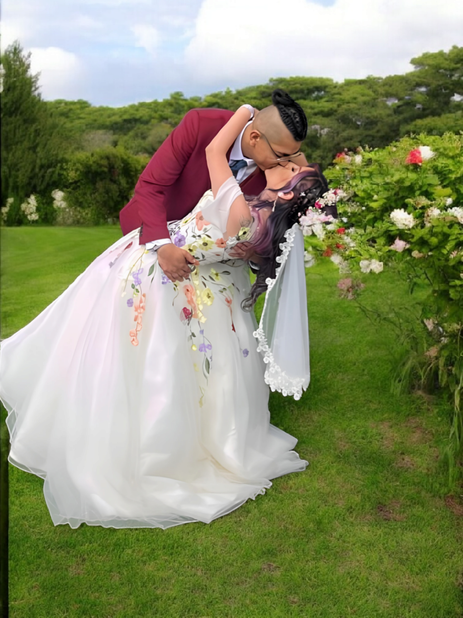 Vestido Boda en Flor