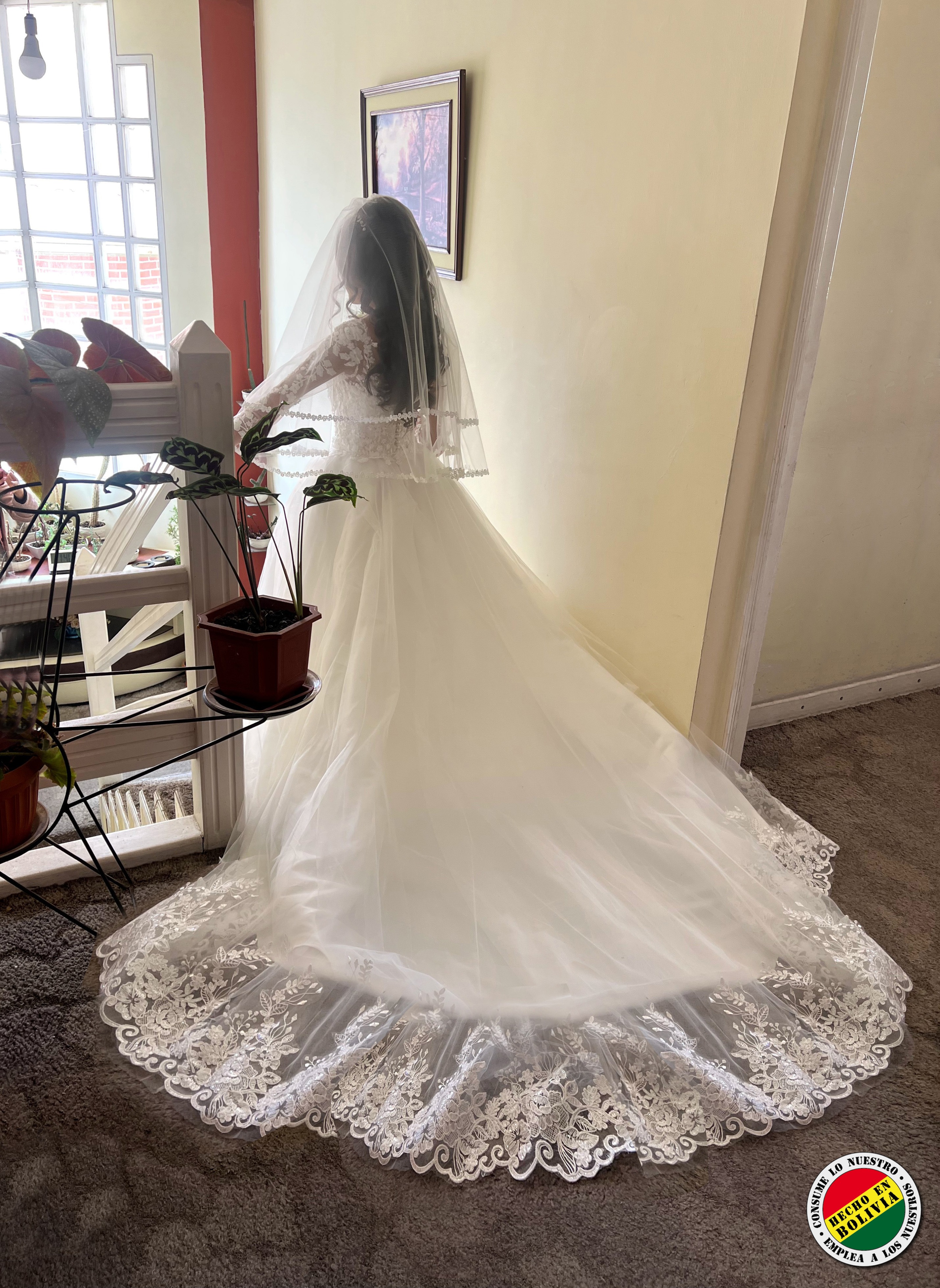 Vestido irradiacion de princesa