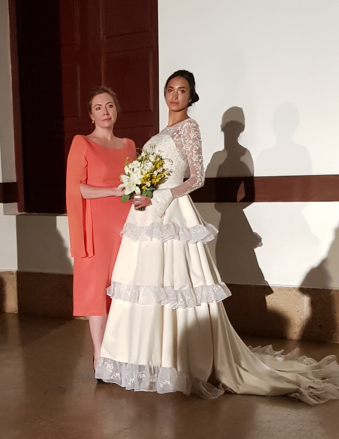 Vestido de novia alpaca