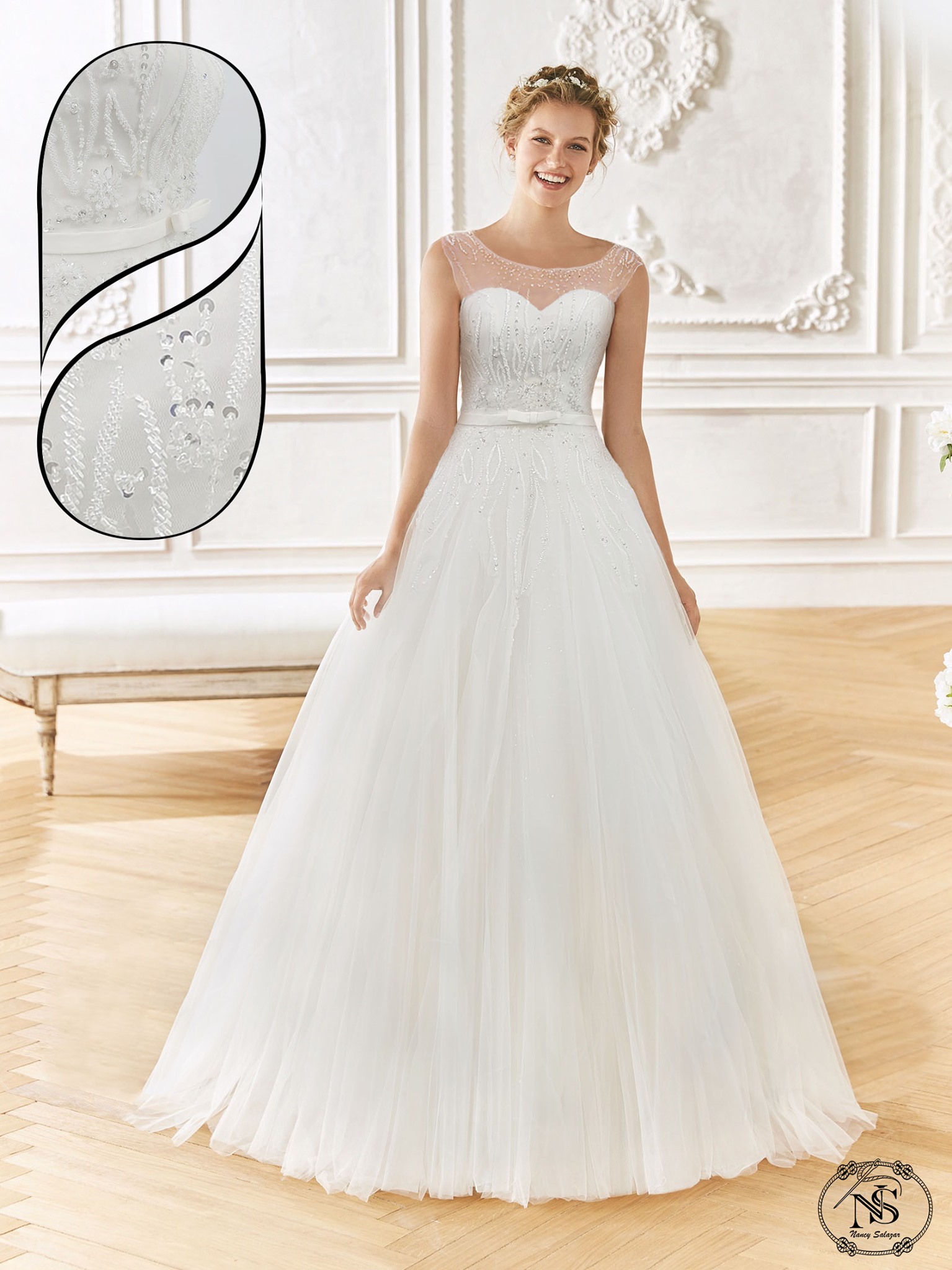 Vestido de novia vanguardista