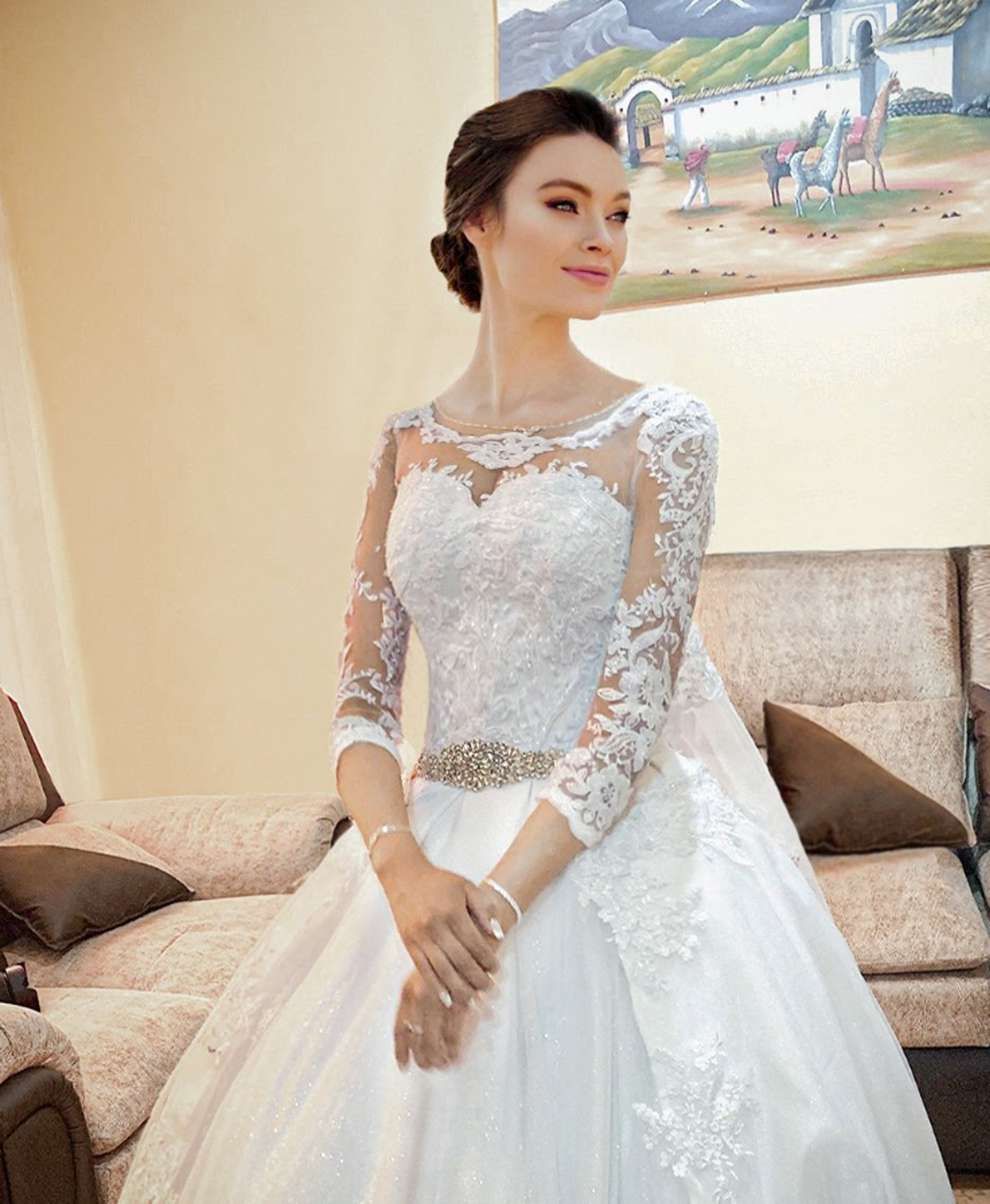 Vestido de novia estilo boho-chic