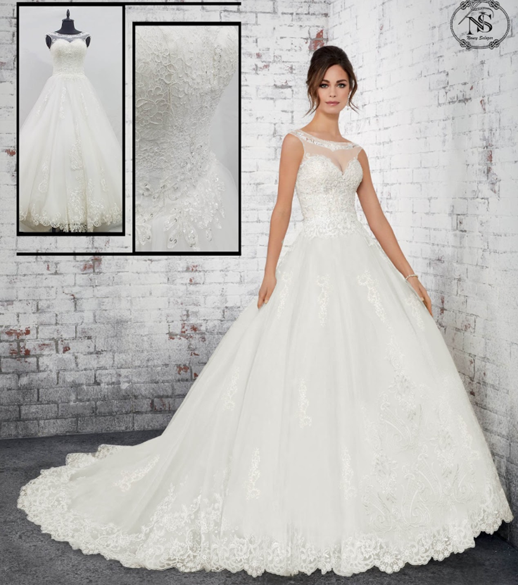 Vestido princesa de primavera