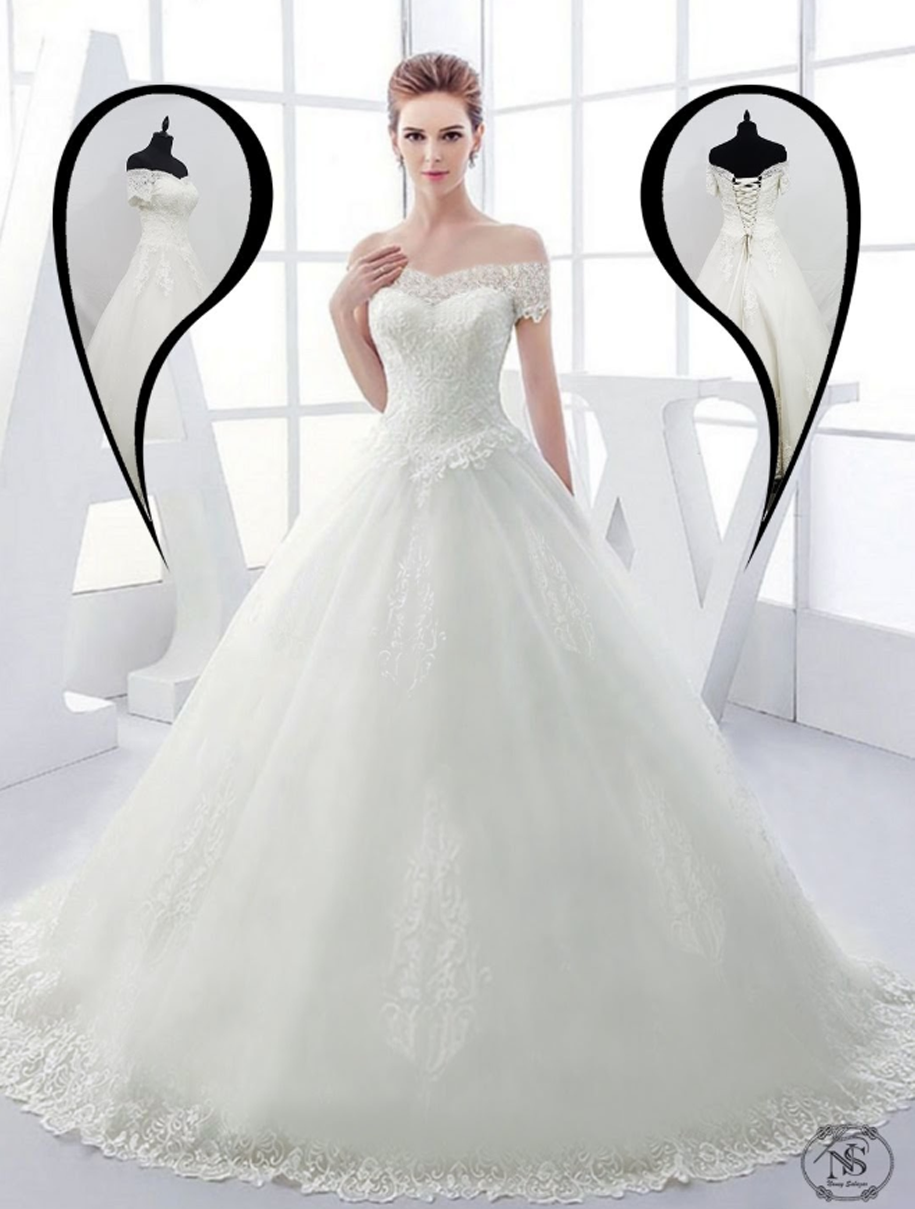 Vestido bohemio corte en A