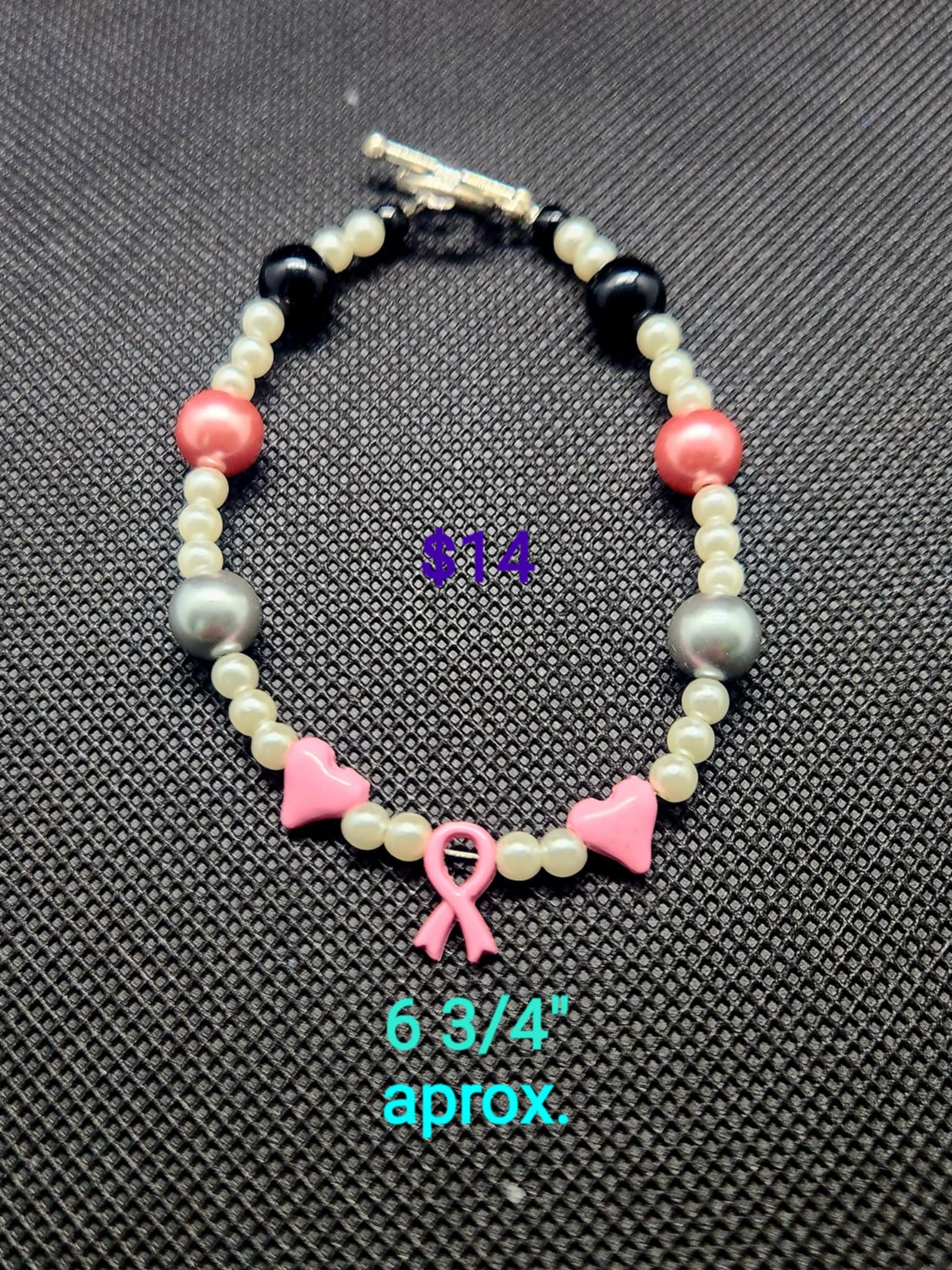 Breast Cancer Awareness Bracelet