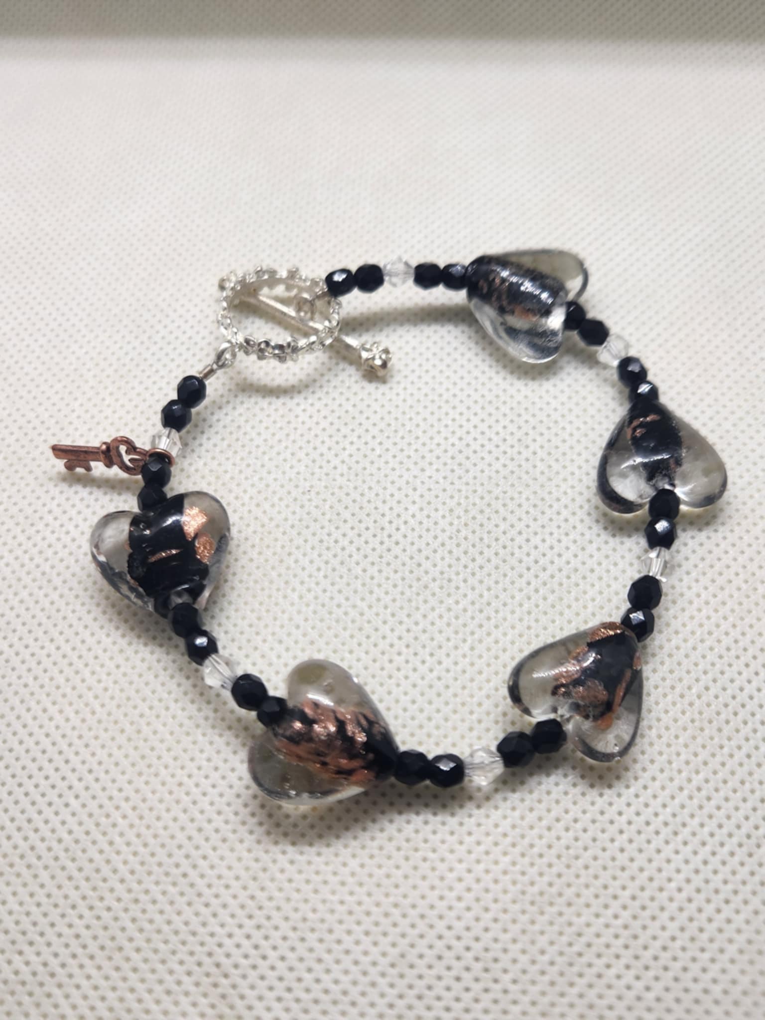 Heart Charm Bracelet