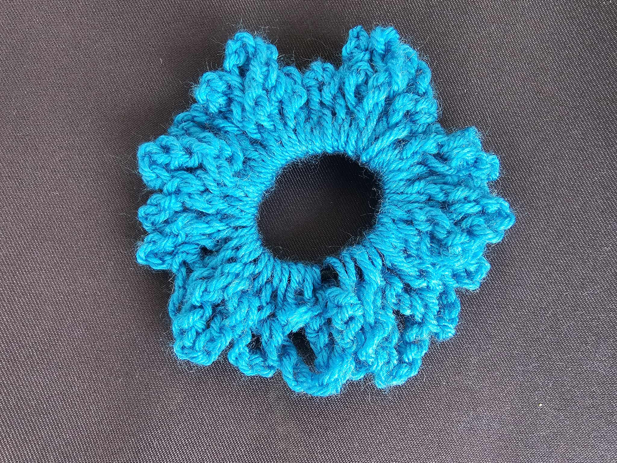 Knitted Hair Scrunchie