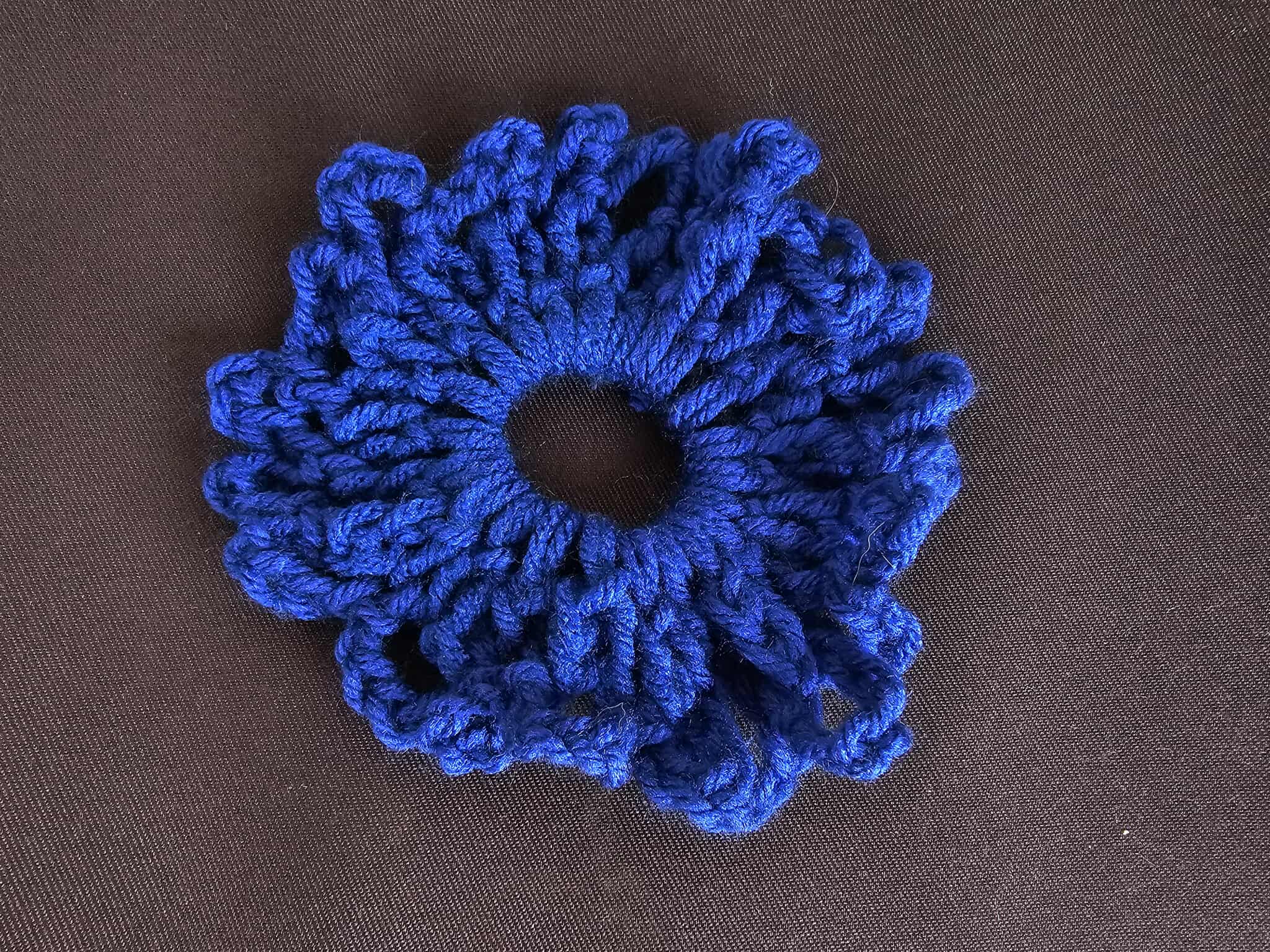 Handmade Crochet Hair Scrunchie