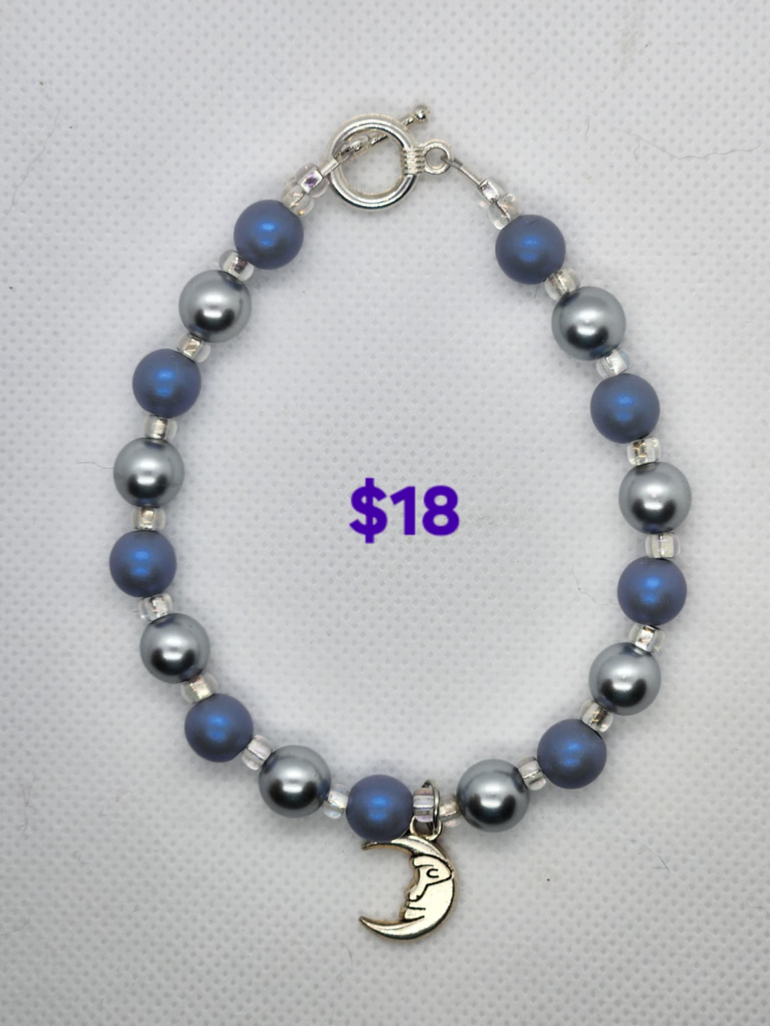 Moon Charm Bracelet