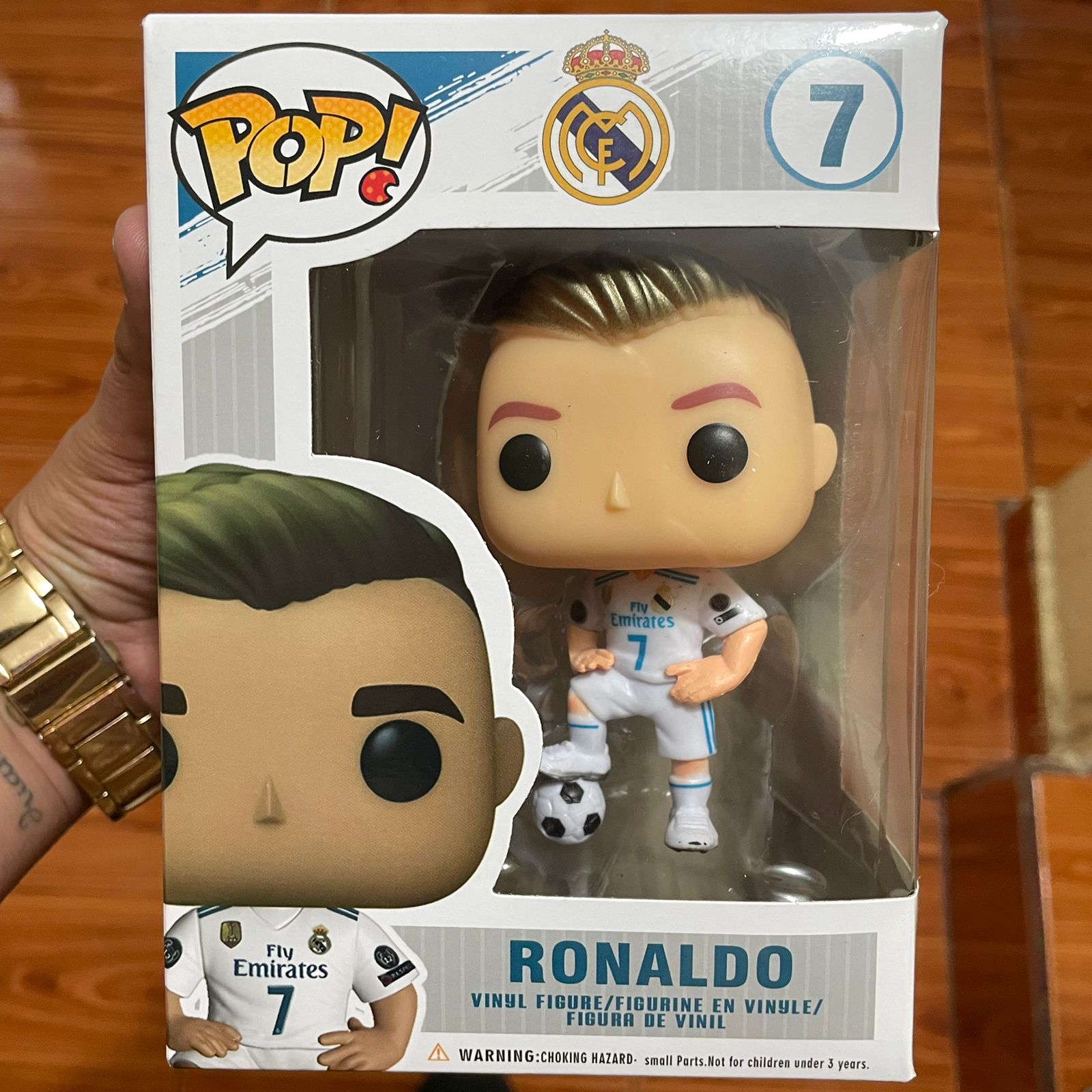 Funko Pop CR7 Real Madrid
