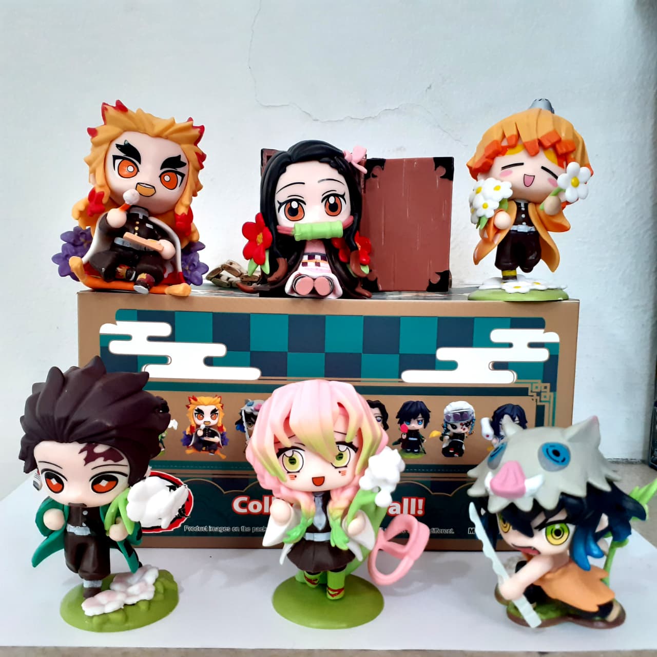 Set de figuras de colección Kimetsu no Yaiba