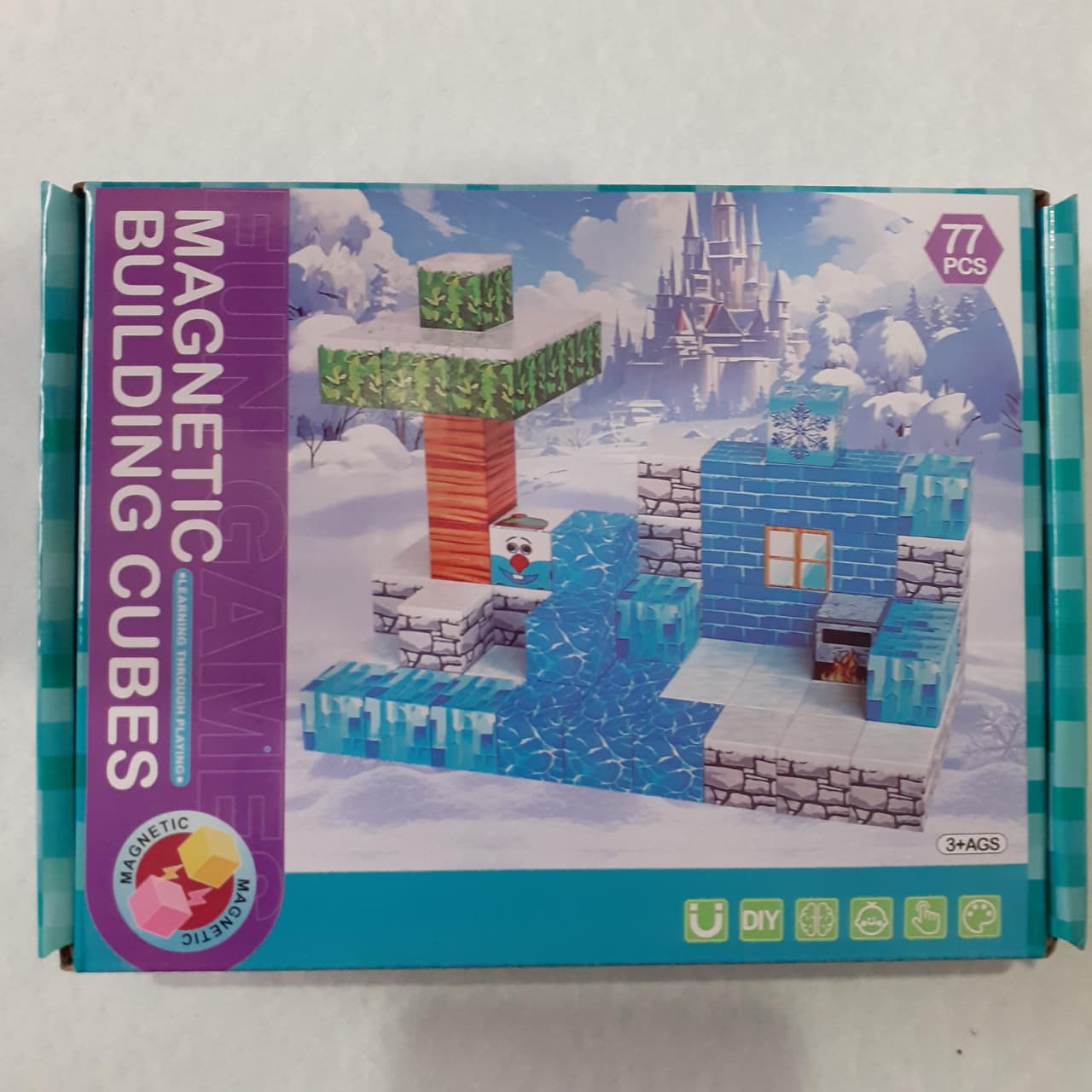 Cubos magnéticos minecraft Nieve