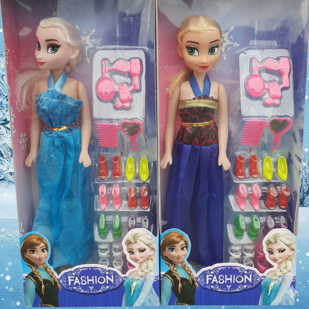 Muñecas Anna Y Elsa 2 x 1