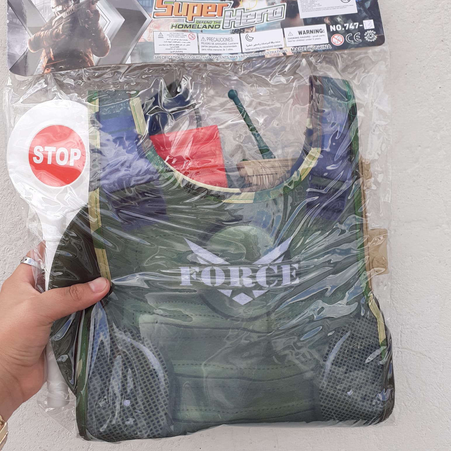 Set Militar para niños