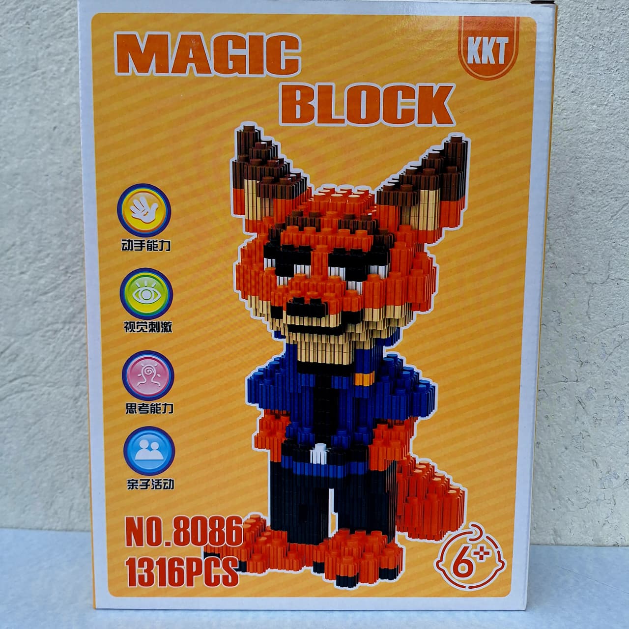 LEGO 3D NICK ZOOTOPIA