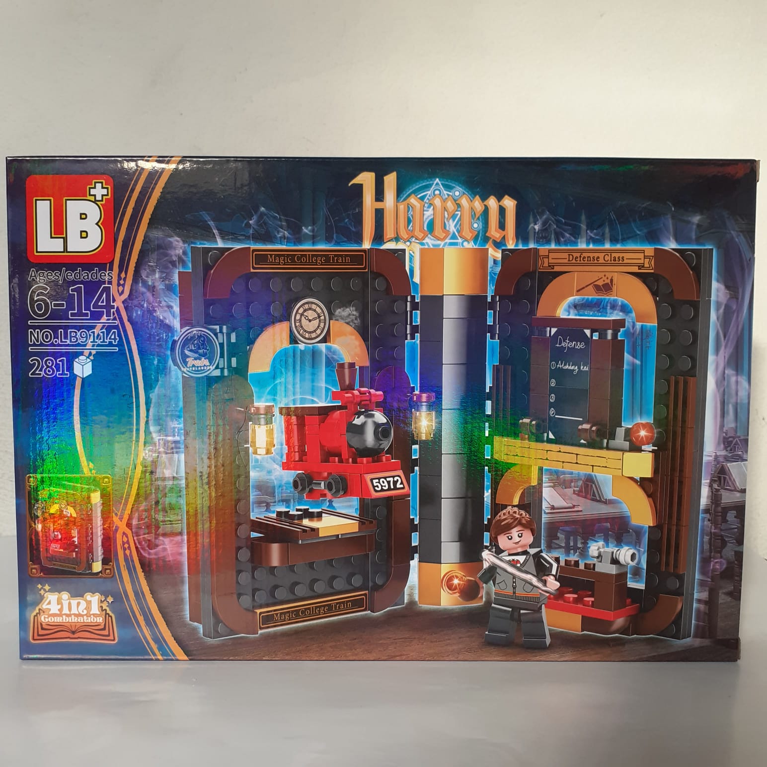 Bloques de construcción Harry 281 PIEZAS B/N