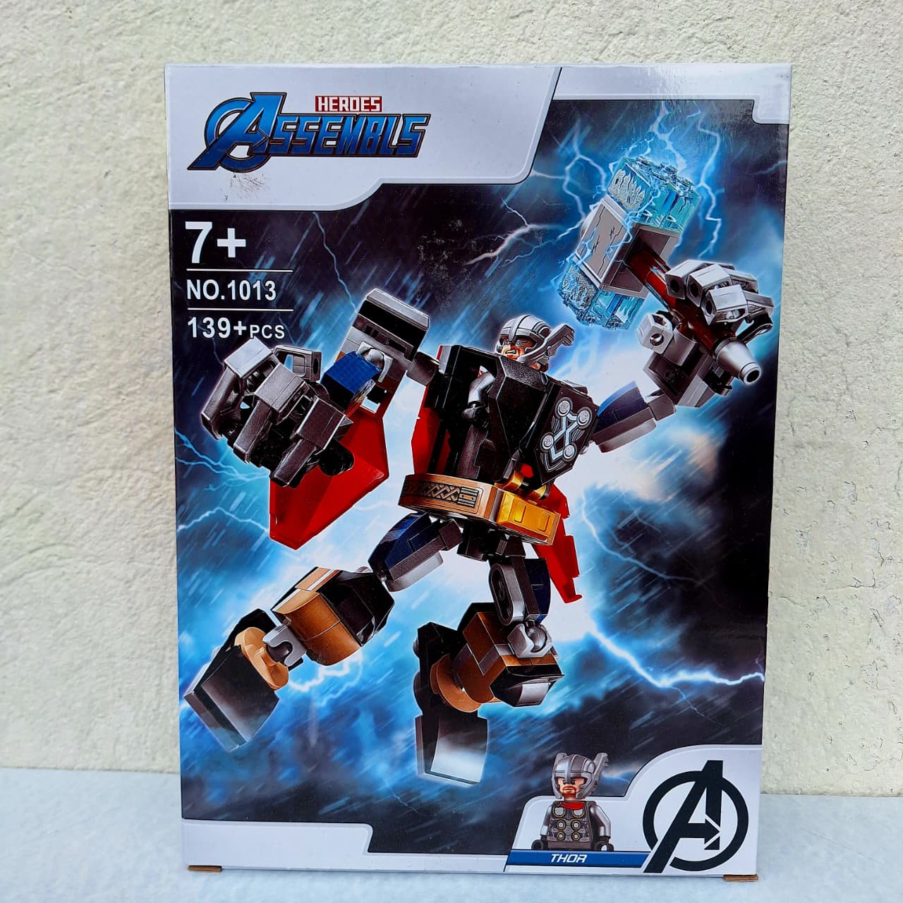Heroes Assemble Thor Building Blocks