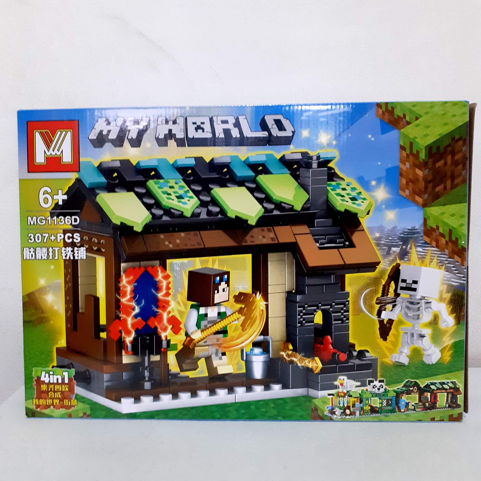 Set Minecraft La Herrería - 307 Piezas