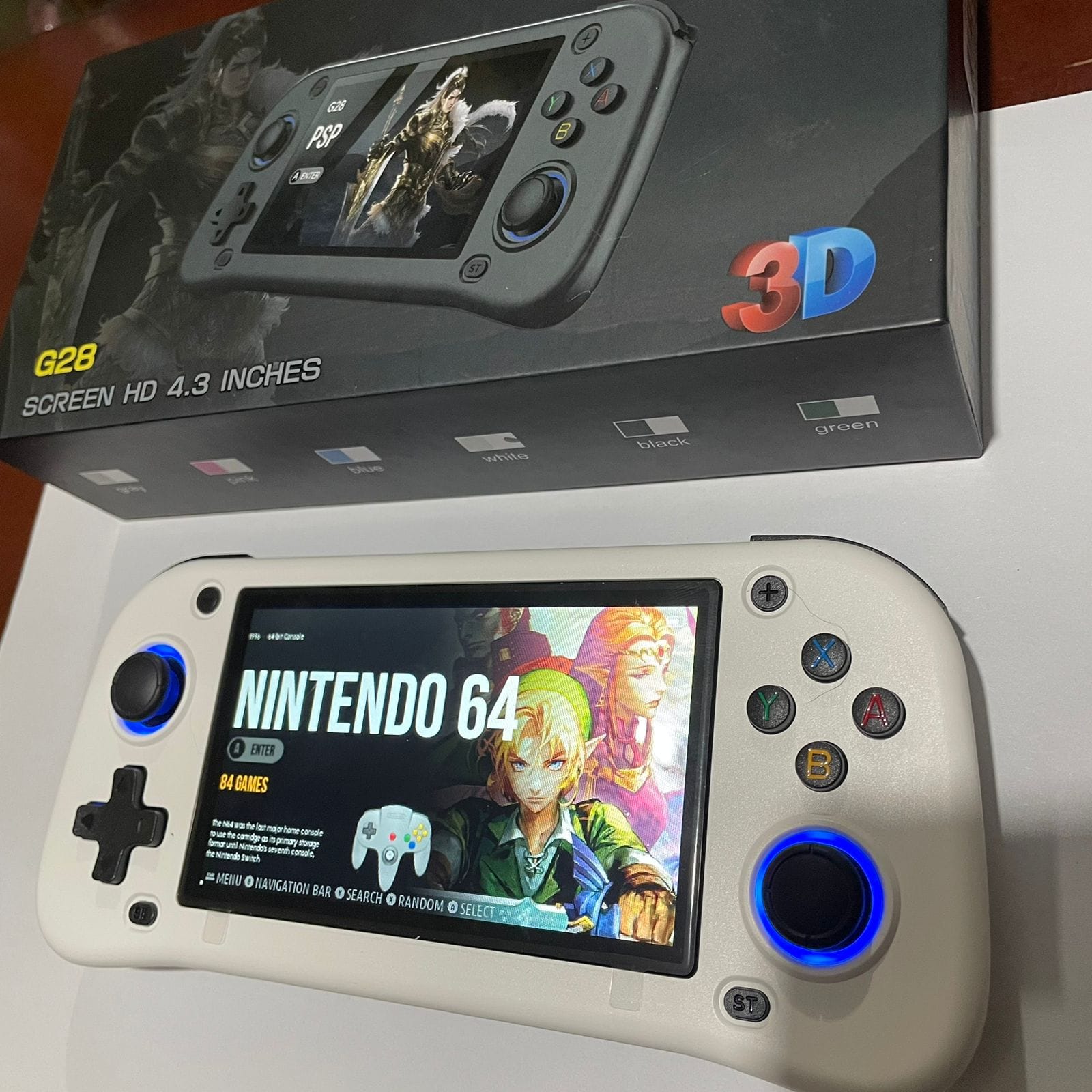 Consola portátil G28