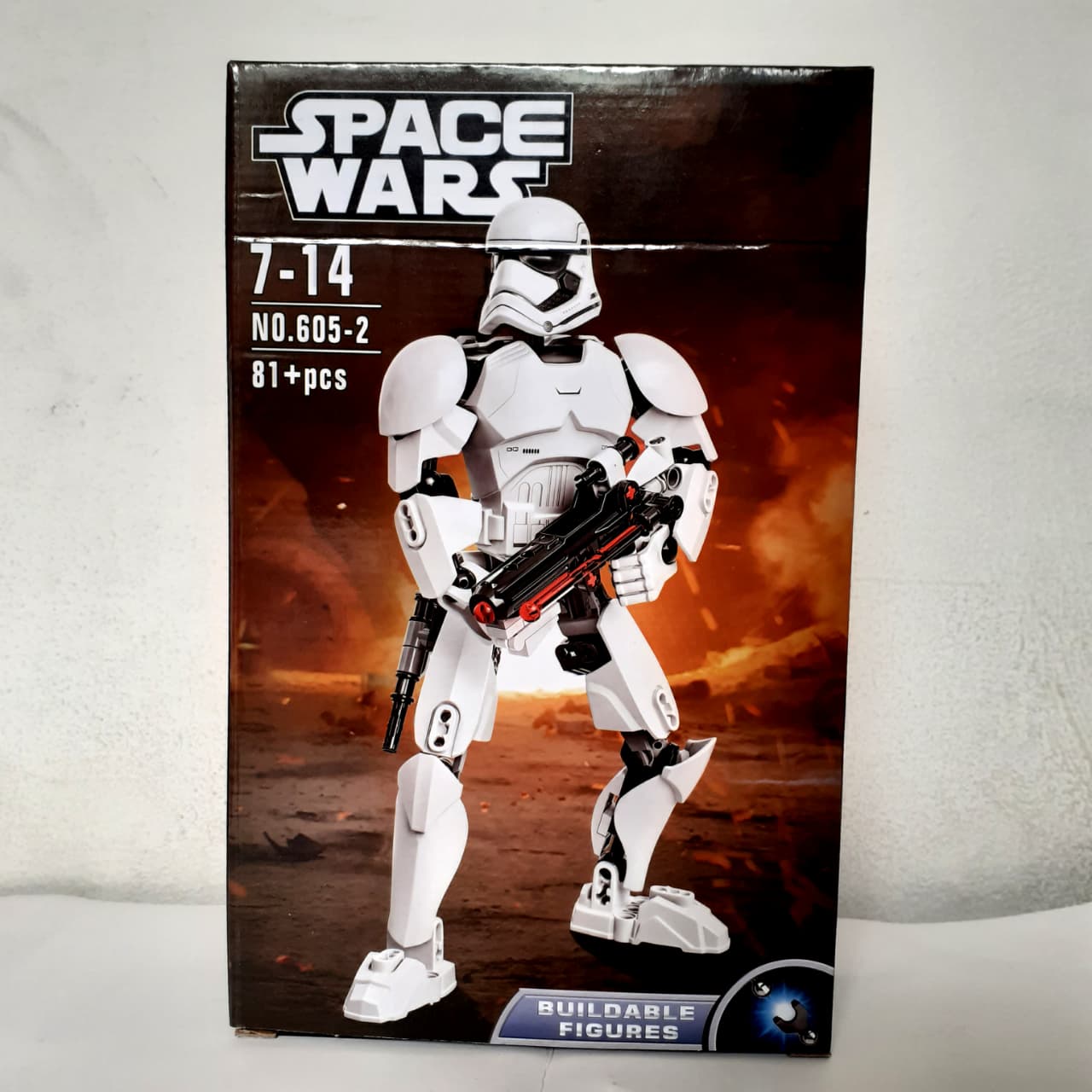 Muñeco armable Space Wars 81 piezas