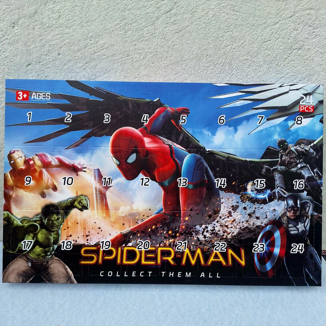 Calendario de Adviento de Spiderman 