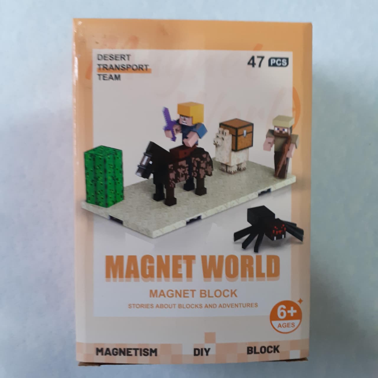 Bloques magnéticos Magnet World 47 piezas