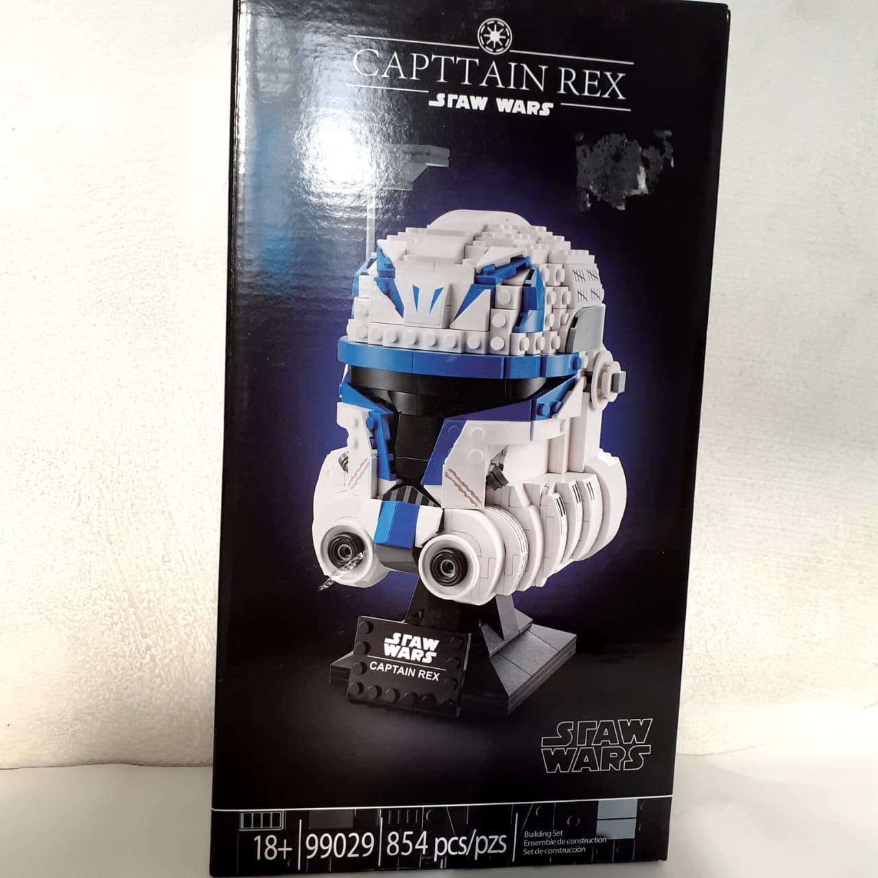 Casco Comandante Captain Rex (854 pzs) - Set de Construcción Star Wars