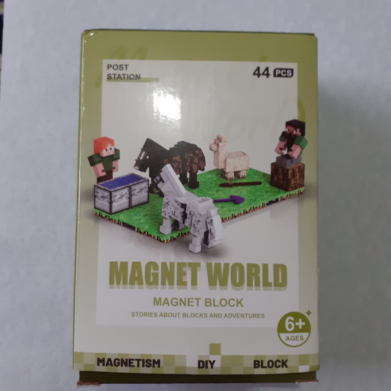 Magnet World Bloques Magnéticos 44 piezas