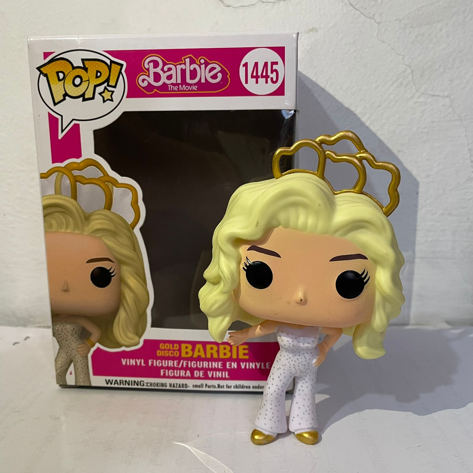 Figura Funko Pop Barbie Gold Disco