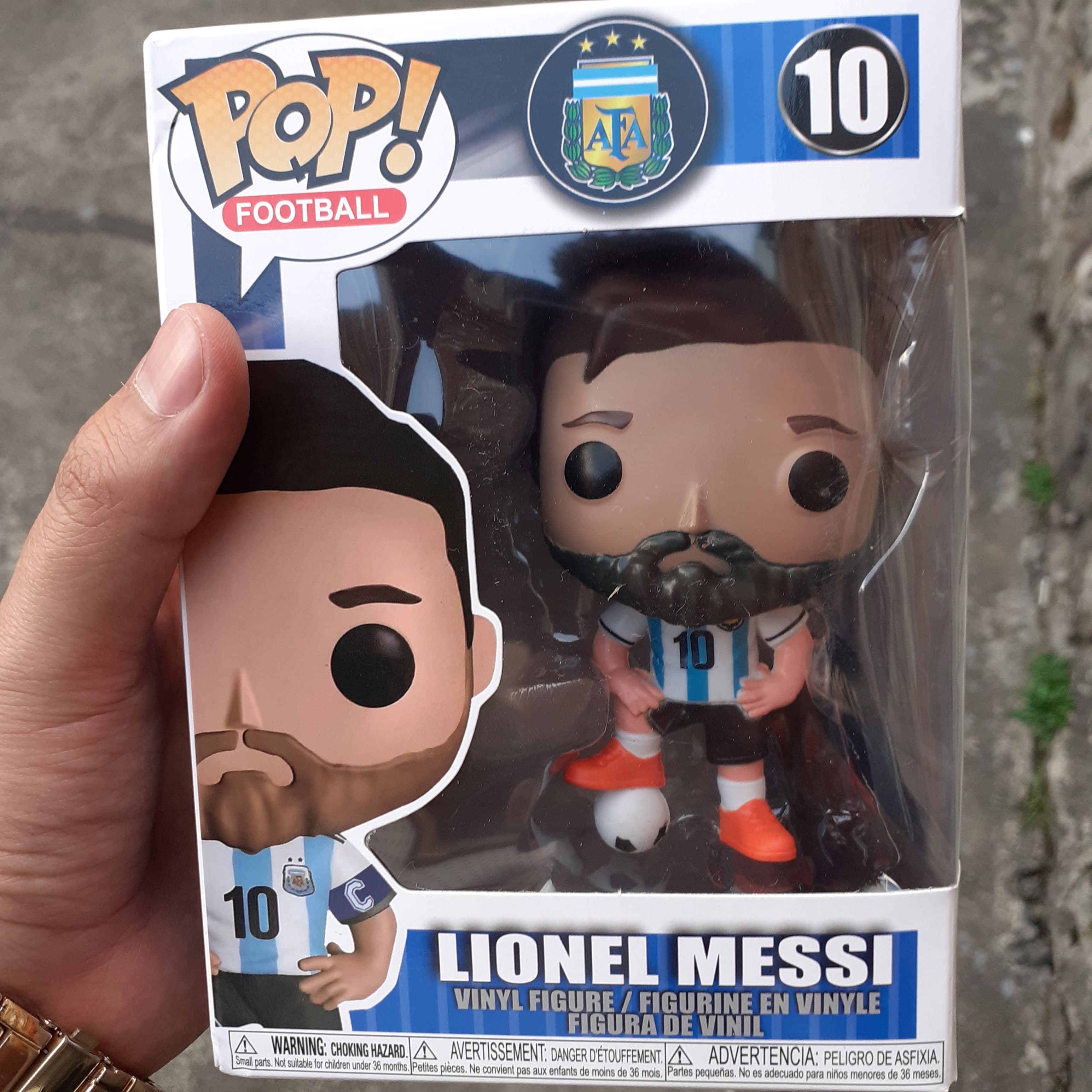 Figura Pop Lionel Messi Argentina