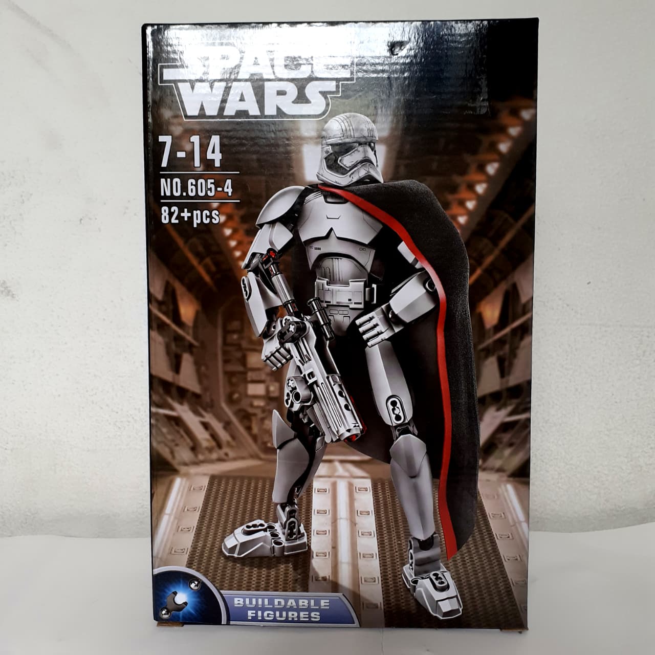 Capitán Phasma tipo lego 82 piezas