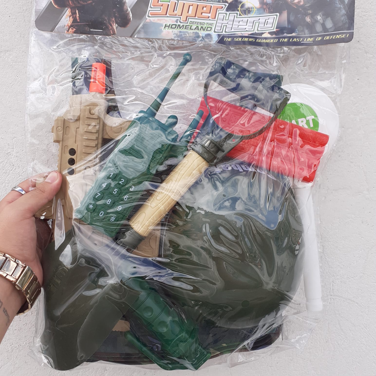 Set Militar para niños
