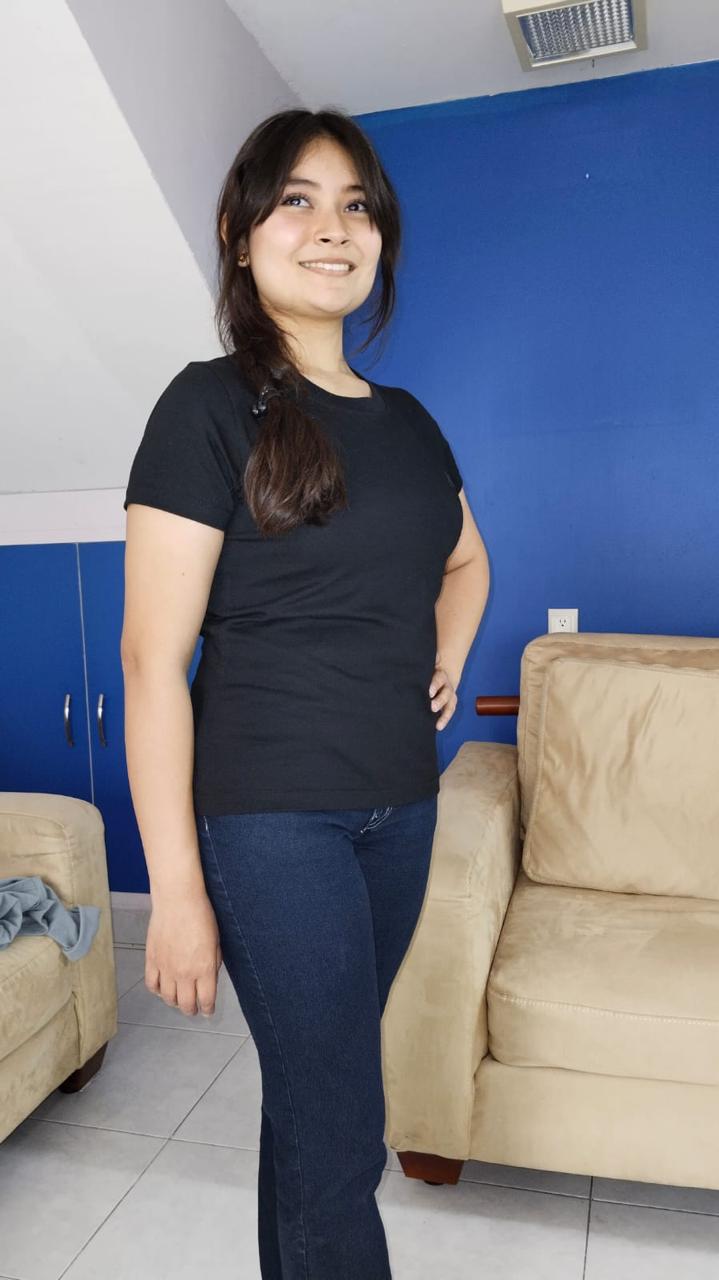 Playera Dama manga corta