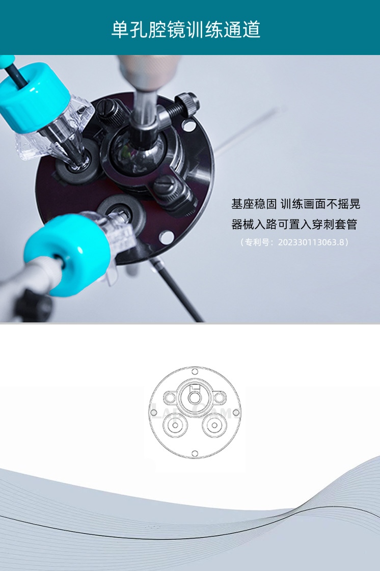 Laparoscopic Surgery Simulation Training box Instruments / Thoracoscopy Training Kit Exercise 30 degrees with screen Needle | Holder Curved Separation Forceps Fine Tooth Grasping Forceps Double Action Curved Scissors