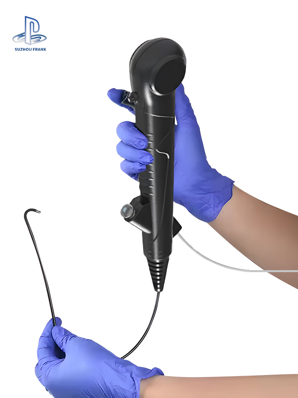 Suzhou Frank Veterinary Instrument for Single Use Animal Ureteral Diagnosis 16K Pixels Pet Health Care Disposable Flexible Endoscope