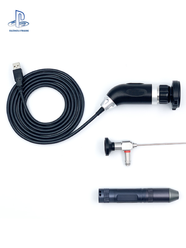 Suzhou Frank Portable USB 3.0 Veterinary Endoscope Camera for Dogs Endoscopic Surgical Instrument Light Source Rigid Endoscope