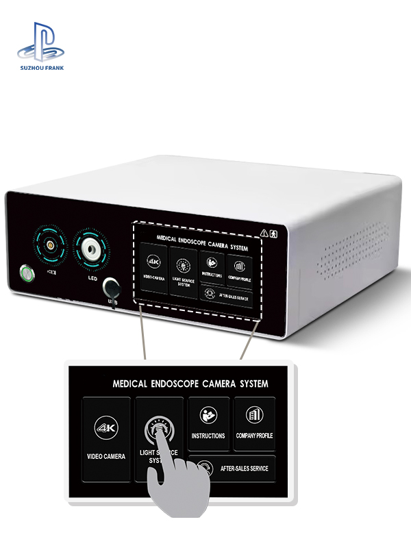 Suzhou Frank Medical  4K Endoscopic Camera System 610 Flexible Rigid endoscope HDMI USB LAN  0.3 Minimum illumination