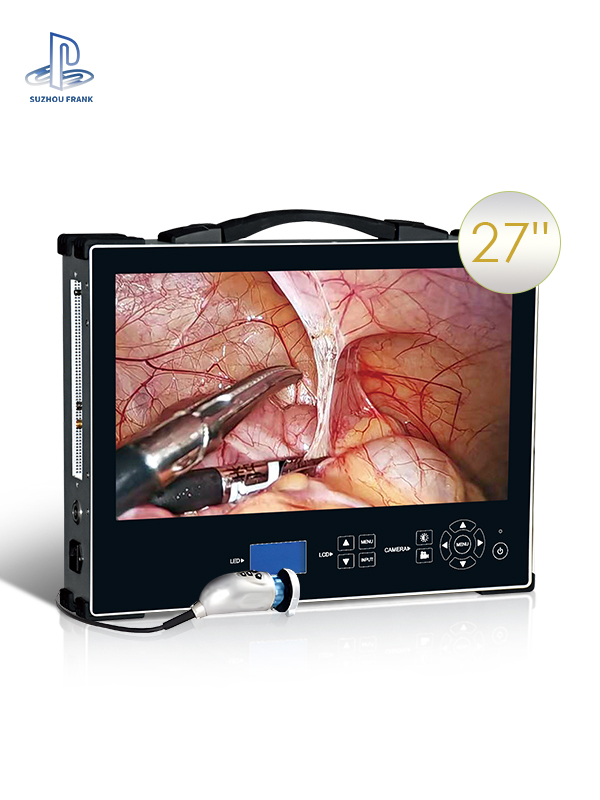 Suzhou Frank Medical Full HD Endoscopic Camera System USB HDMI SDI DVI BNC  120W LED Lamp Power