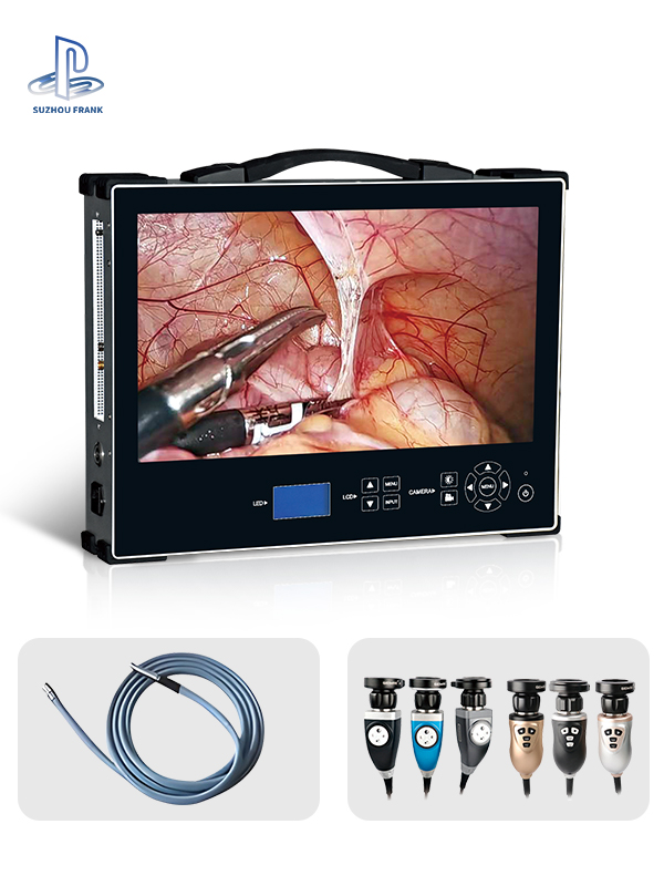 Suzhou Frank  Medical  4K Endoscopic Camera System USB HDMI 140W LED Lamp Power 