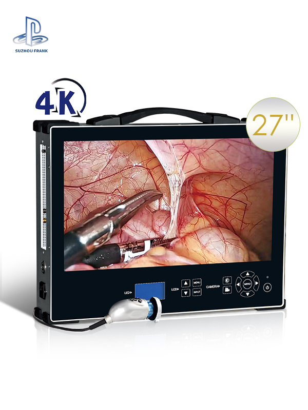 Suzhou Frank Medical  4K Endoscopic Camera System USB HDMI  27" Monitor length customized