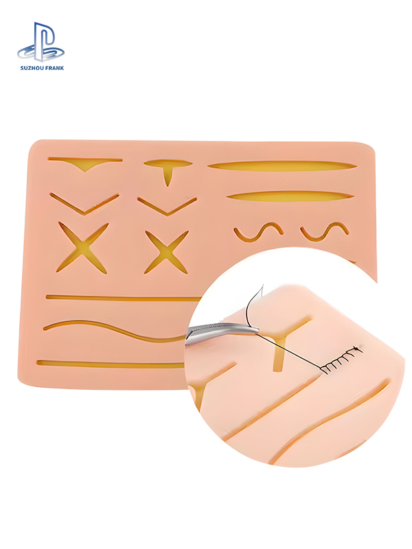 Suzhou Frank Subcuticular Suturing Model Training Model Flexibility Elastic Modulus Surgery Training Model