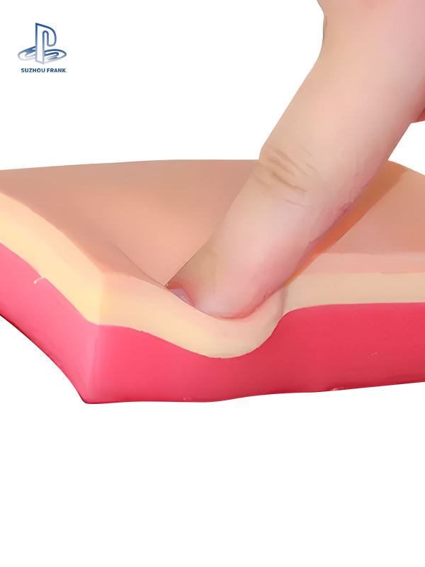 Suzhou Frank Abdominal Wall Suture Training Model Silicone General Surgery Ayer-by Layer Suturing Training