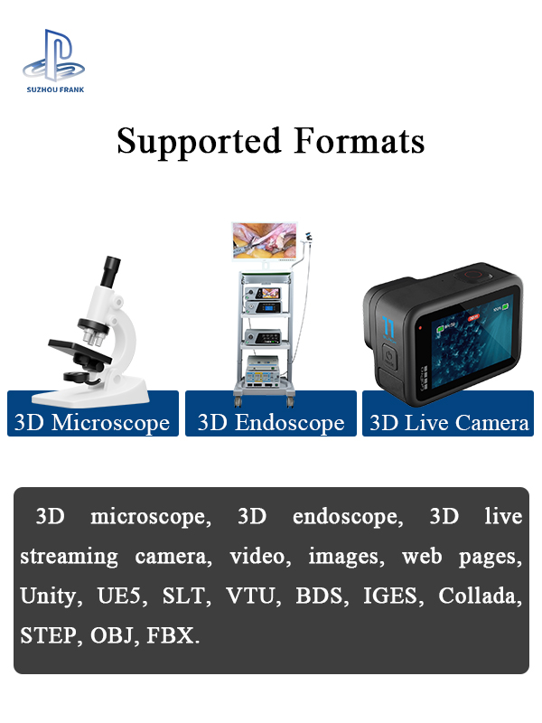 Suzhou Frank Endoscope System Peripheral Equipment 4K resolution 2.4 GHz Ultra-fast Tracking 14000 mAh Capacity Naked Eye 3D Display