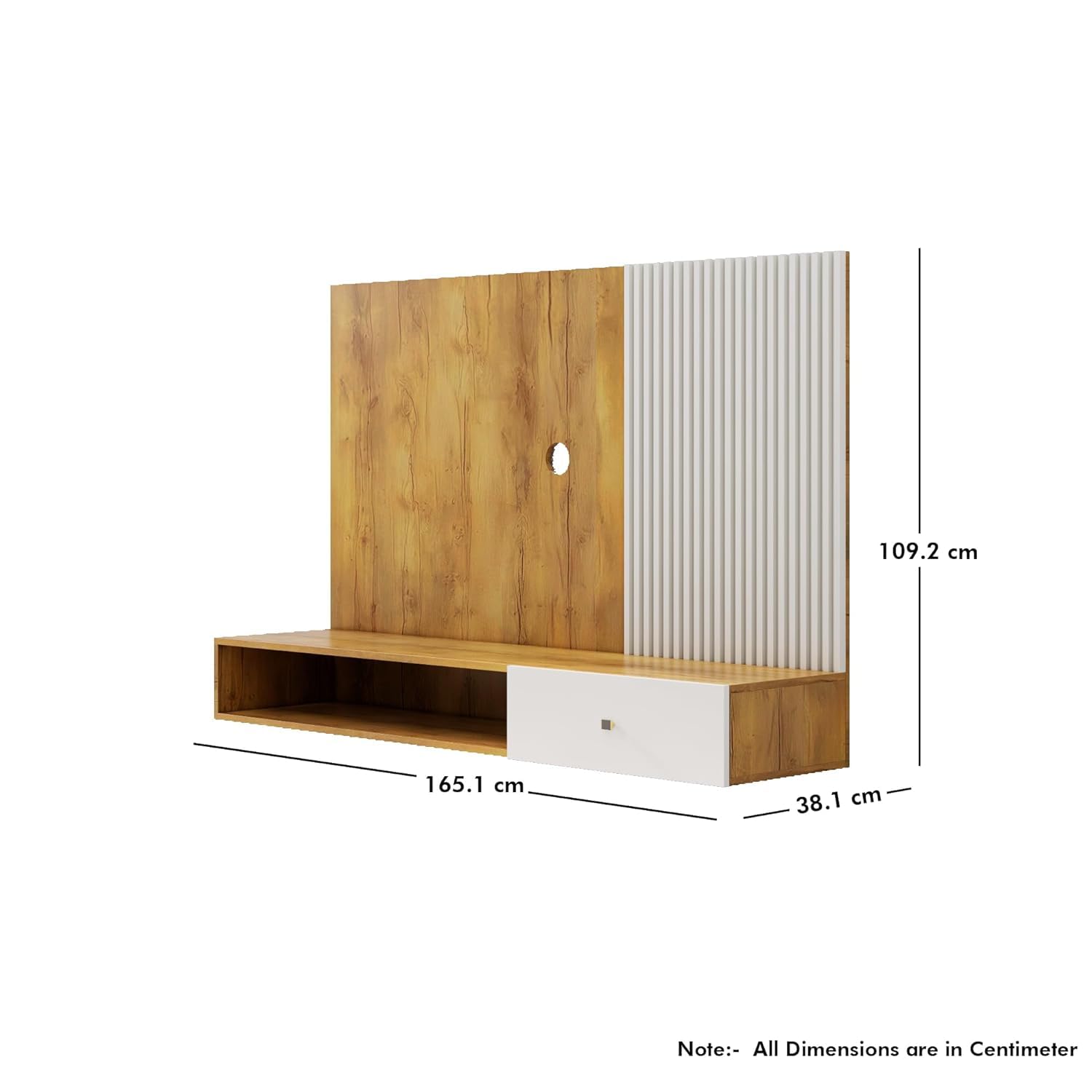 Modern TV Stand for Living Room, Bedroom Unit Cabinet Base Mount with Storage Ideal for TV Upto 30 to 52"