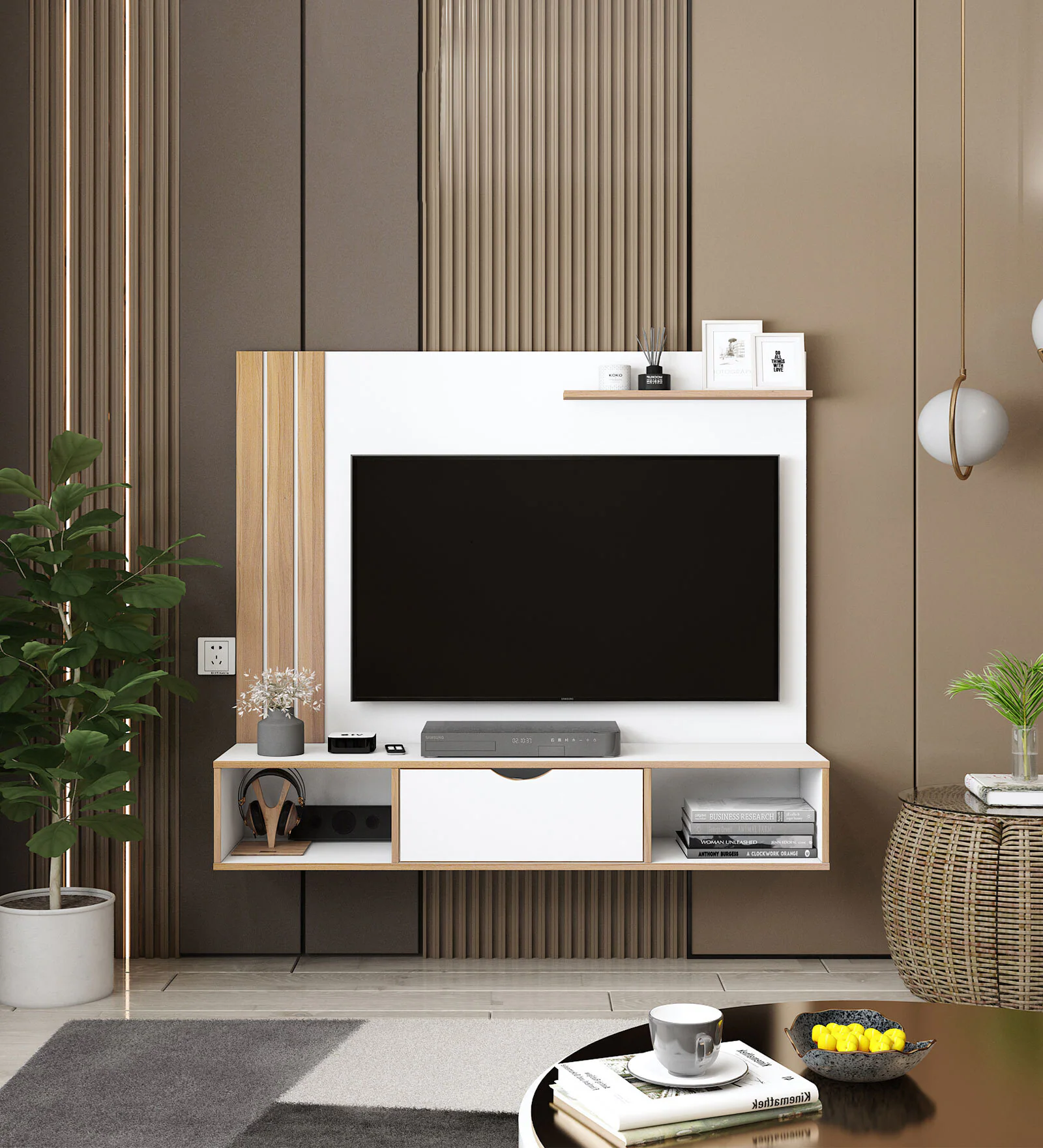 Modern TV Stand and Media Console  TV Upto 30 to 52"