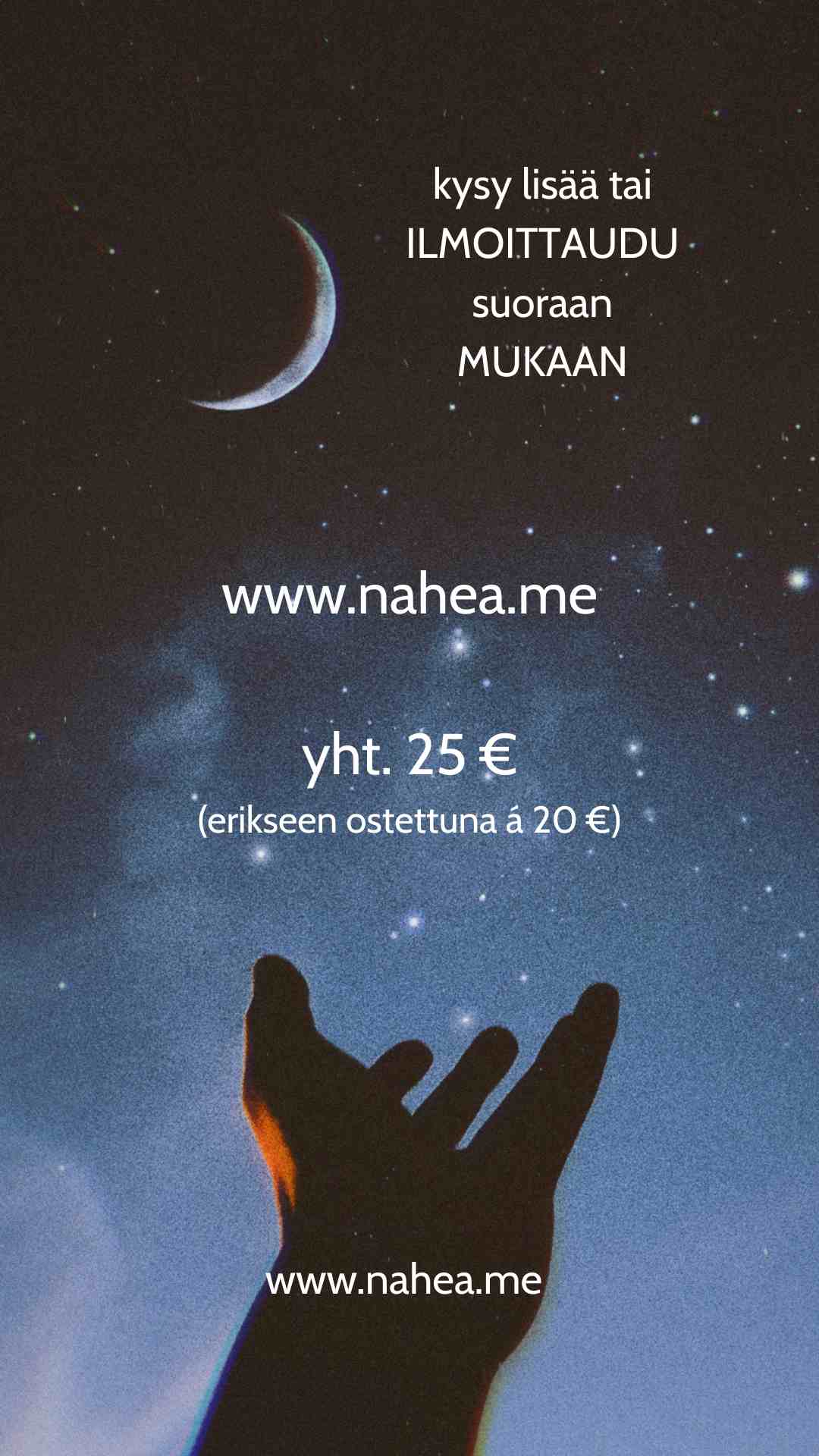 Uudenkuun ja täydenkuun ryhmäenergiahoidot