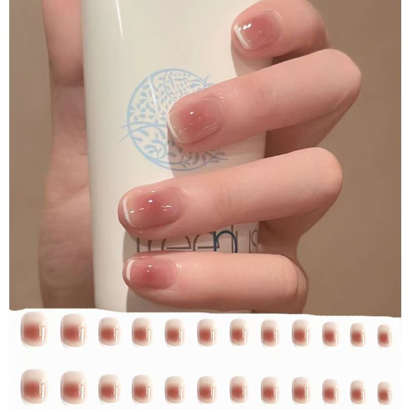 Manicure wear short ins pure desire style wearable manicure stickers nail stickers students whitening nail stickers